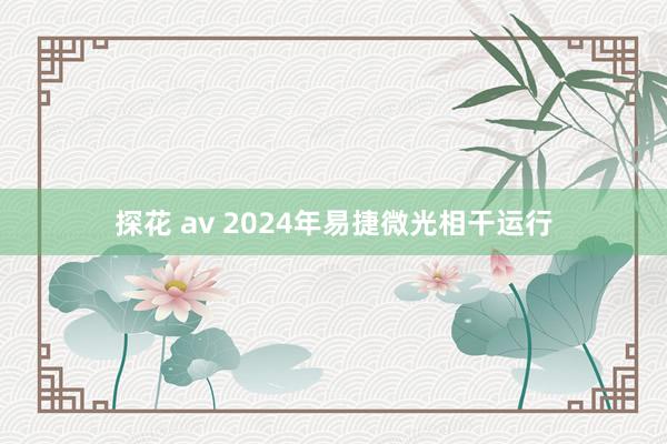 探花 av 2024年易捷微光相干运行