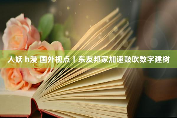 人妖 h漫 国外视点丨东友邦家加速鼓吹数字建树