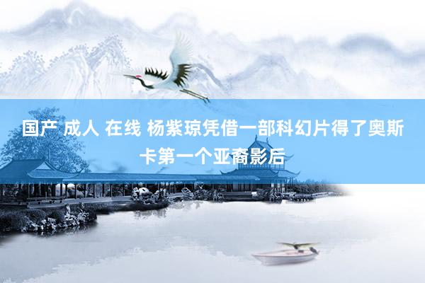 国产 成人 在线 杨紫琼凭借一部科幻片得了奥斯卡第一个亚裔影后